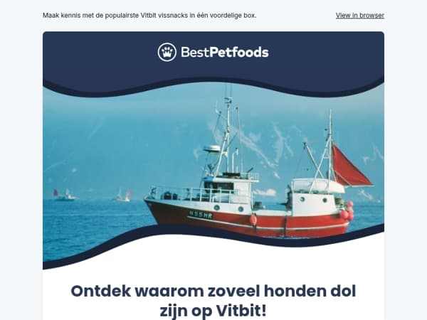 Onze bestseller van de maand is nu € 12,95 🐟