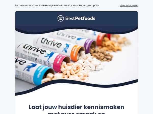 Van moeilijke eter naar lege voerbak 😋