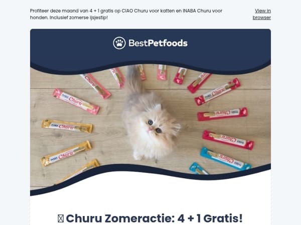 Verkoelend én lekker: Churu nu 4 + 1 Gratis