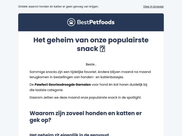 Het geheim van onze populairste snack 🦐