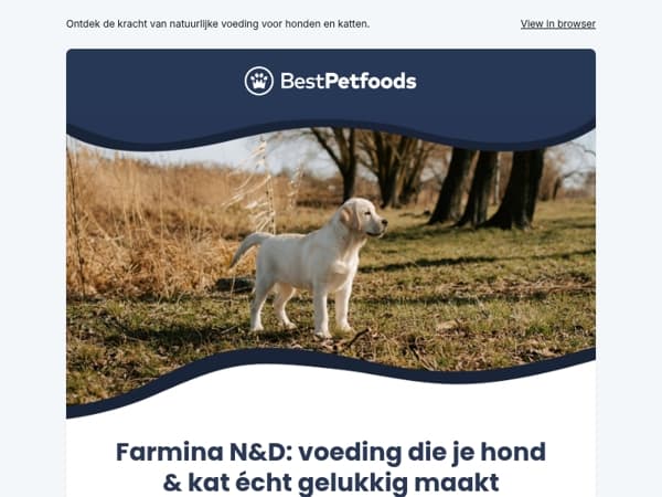Dit is waarom steeds meer baasjes kiezen voor Farmina N&D 🐾