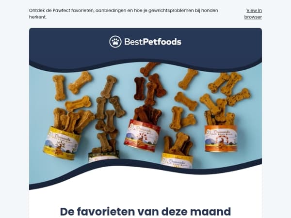 Alles voor een blije hond & kat deze maand 🐶🐱