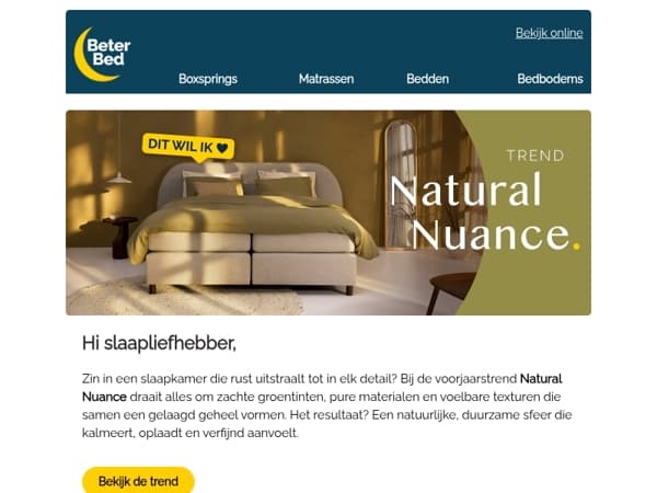 Tijd voor een nieuw slaapkamergevoel?