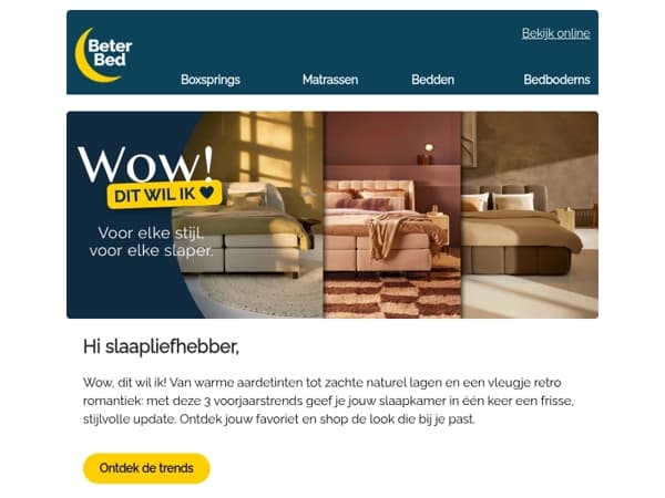 Welke voorjaarstrend past in jouw slaapkamer? 😍