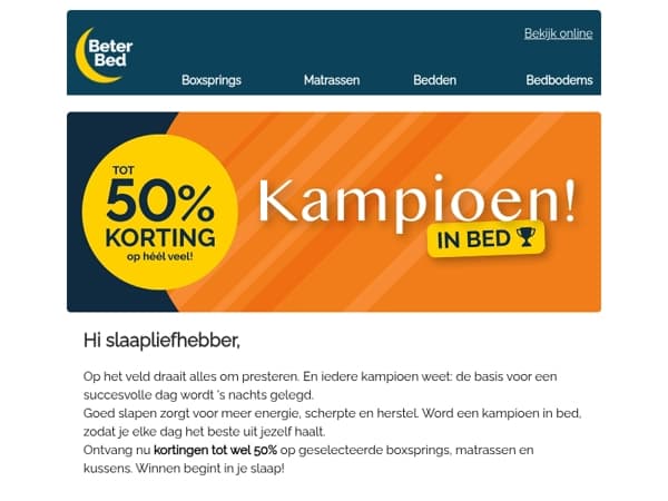 Hoe word jij Kampioen in bed?