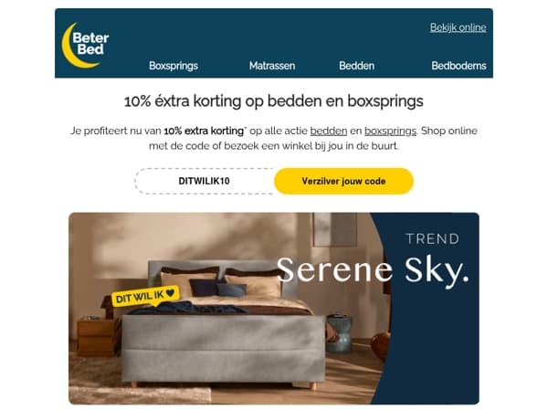 Najaarstrend: Serene Sky