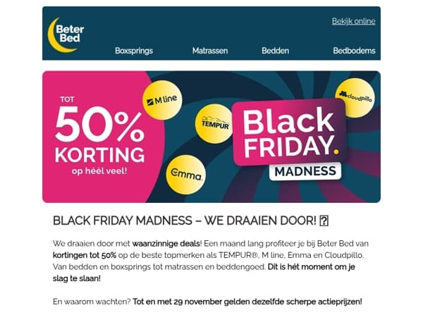 🔥 Black Friday Madness start NU!