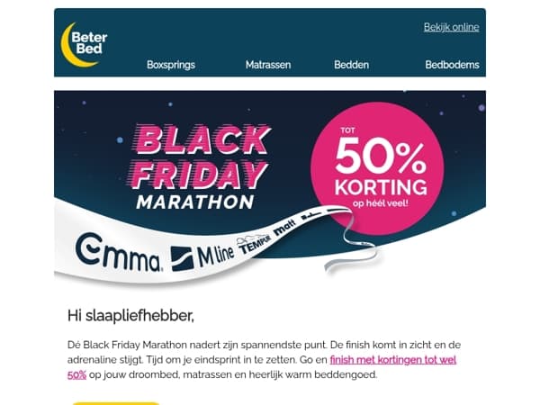 🏃 Pak nog snel je voorsprong én voordeel!