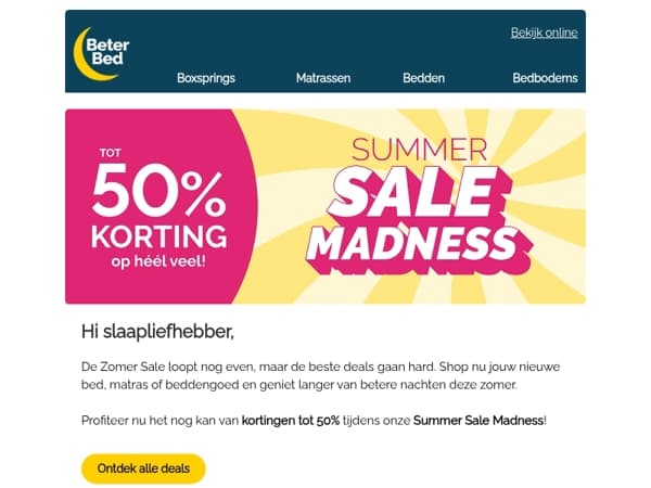 (Hitte)golf van voordeel