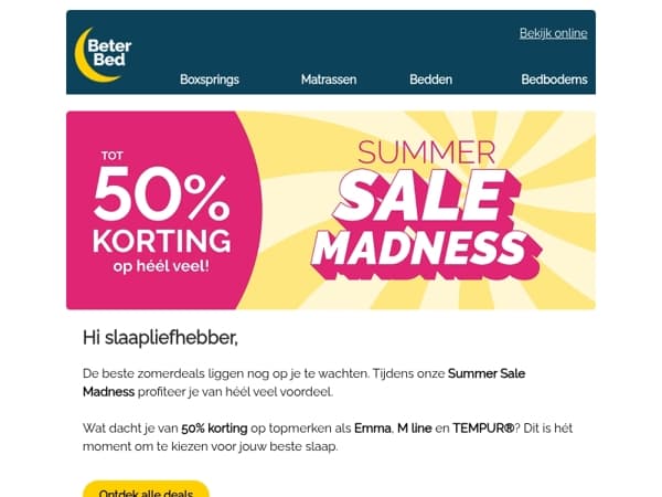 ⏰Wake up! Summer Sale Madness