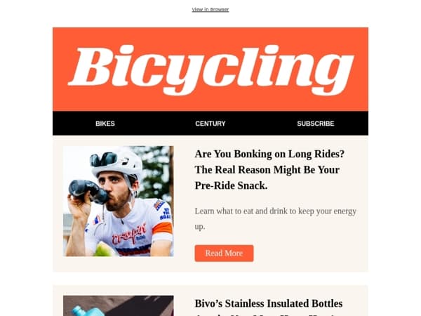 Are You Bonking On Rides? Your Pre-Ride Snack Is To Blame.