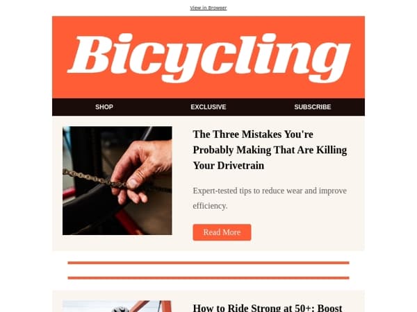 The Three Mistakes You're Probably Making That Are Killing Your Drivetrain