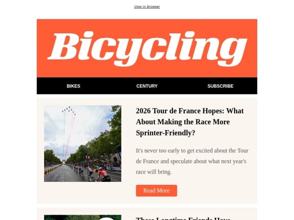 2026 TdF Hopes: What About Making It More Sprinter-Friendly?