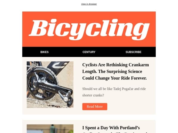 Cyclists Are Rethinking Crankarm Length. The Surprising Science Could Change Your Ride Forever.