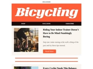 Riding Your Indoor Trainer Doesn’t Have to Be Mind-Numbingly Boring