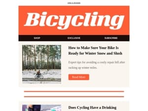 How to Make Sure Your Bike Is Ready for Winter Snow and Slush
