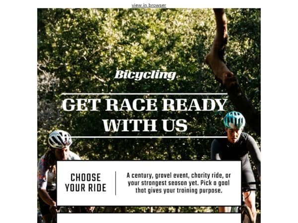 Your Fastest Season Begins with Bicycling