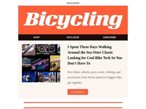 I Spent Three Days Walking Around the Sea Otter Classic Looking for Cool Bike Tech So You Don’t Have To