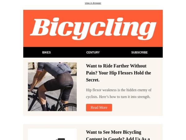 Want to Ride Farther Without Pain? Your Hip Flexors Hold the Secret.