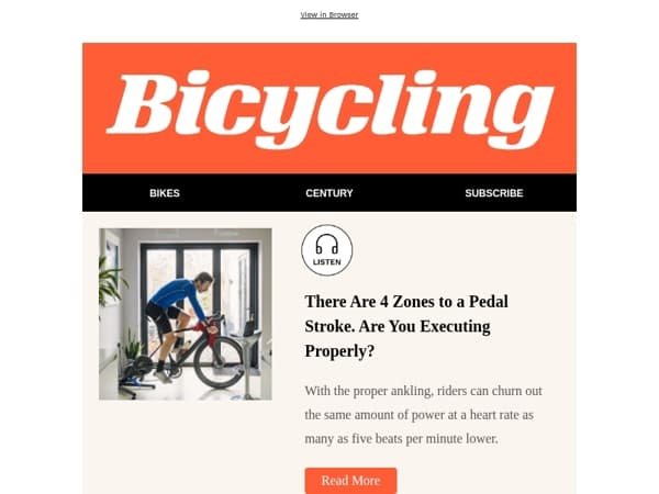 There Are 4 Zones to a Pedal Stroke. Are You Executing Properly?