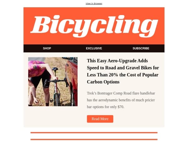 This Easy Aero-Upgrade Adds Speed to Road and Gravel Bikes for Less Than 20% the Cost of Popular Carbon Options