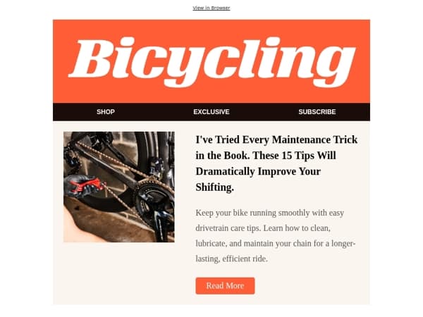 I've Tried Every Maintenance Trick in the Book. These 15 Tips Will Dramatically Improve Your Shifting.
