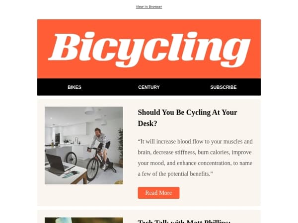 Should You Be Cycling At Your Desk?