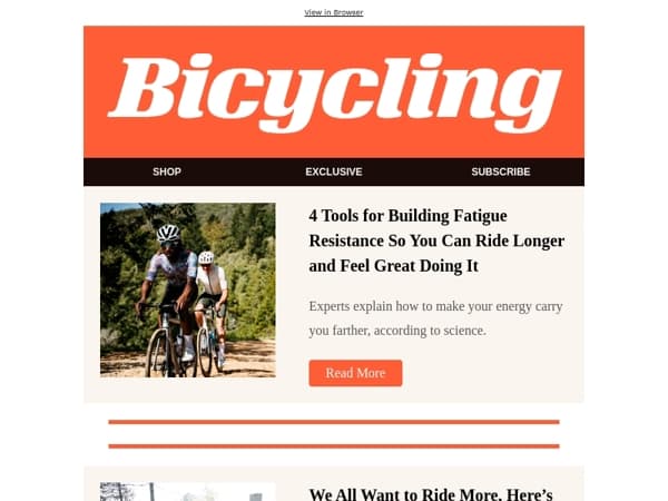 4 Tools for Building Fatigue Resistance So You Can Ride Longer and Feel Great Doing It