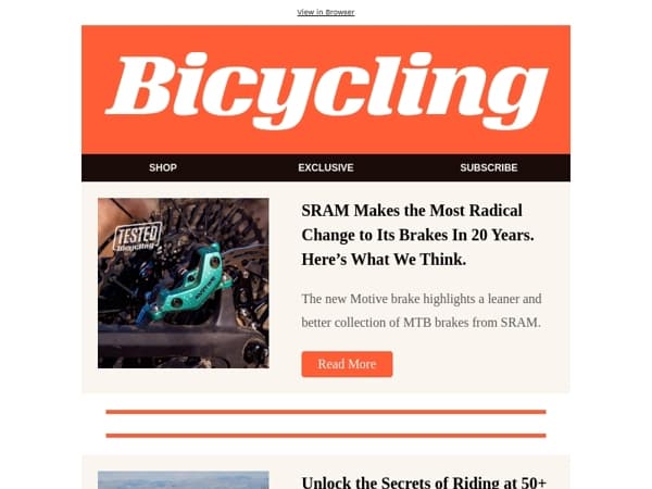 SRAM Makes the Most Radical Change to Its Brakes In 20 Years. Here’s What We Think.