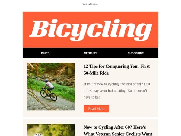 12 Tips for Conquering Your First 50-Mile Ride