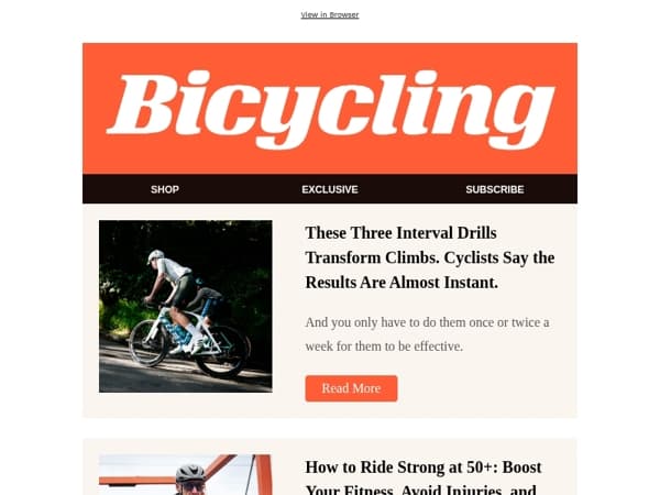 These Three Interval Drills Transform Climbs. Cyclists Say the Results Are Almost Instant.