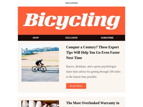 Conquer a Century? These Expert Tips Will Help You Go Even Faster Next Time