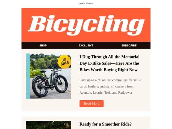 I Dug Through All the Memorial Day E-Bike Sales—Here Are the Bikes Worth Buying Right Now