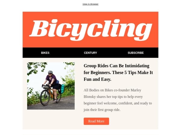 Group Rides Can Be Intimidating for Beginners. These 5 Tips Make It Fun and Easy.