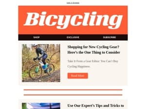 Shopping for New Cycling Gear? Here’s the One Thing to Consider