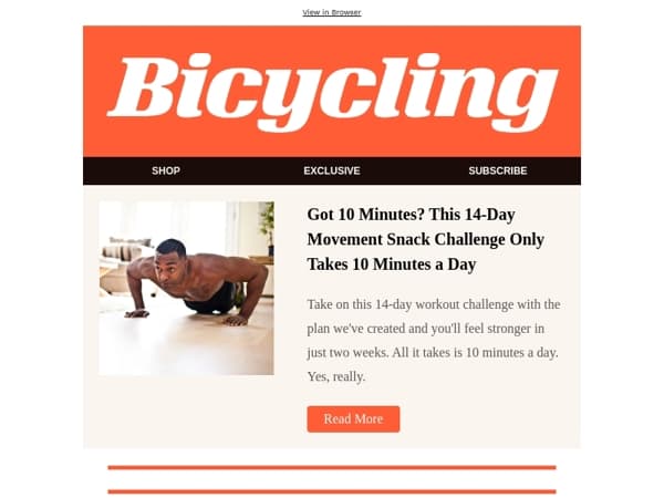 Got 10 Minutes? This 14-Day Movement Snack Challenge Only Takes 10 Minutes a Day