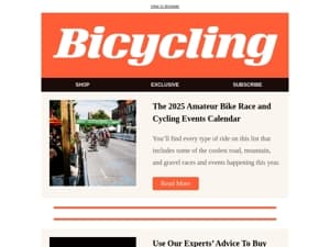 The 2025 Amateur Bike Race and Cycling Events Calendar