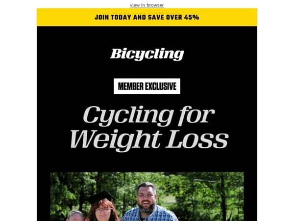 NOW LIVE: Cycling for Weight Loss