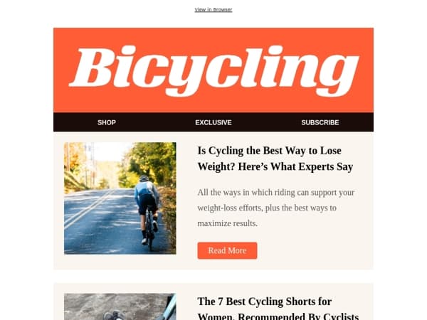 Is Cycling the Best Way to Lose Weight? Here’s What Experts Say