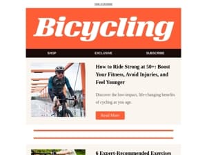 How to Ride Strong at 50+: Boost Your Fitness, Avoid Injuries, and Feel Younger