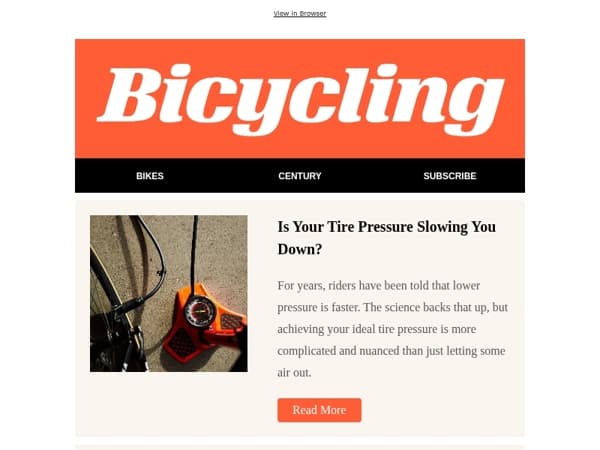 Is Your Tire Pressure Slowing You Down?