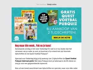 Mis deze actie niet!