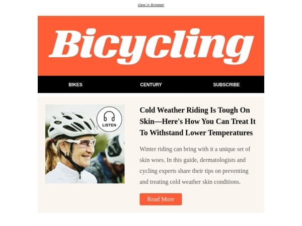 Cold Weather Riding Is Here. Is Your Skin Ready?