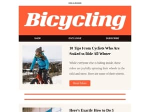 10 Tips From Cyclists Who Are Stoked to Ride All Winter