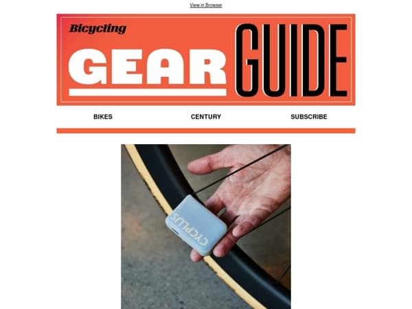The Electric Inflator I’d Carry on Most Rides Is...