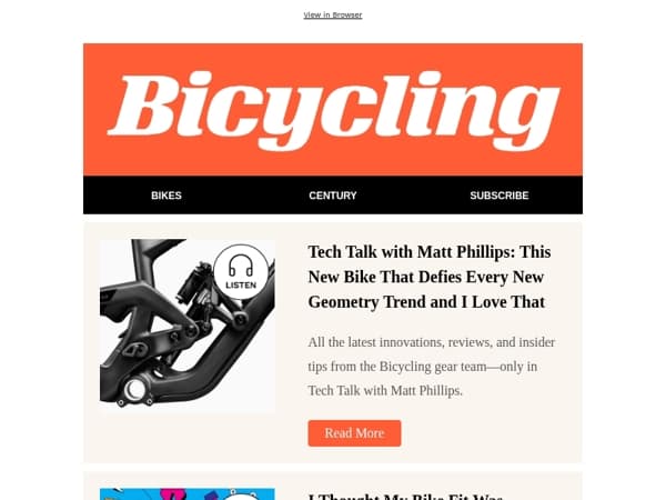 Tech Talk with Matt Phillips: This New Bike That Defies Every New Geometry Trend and I Love That