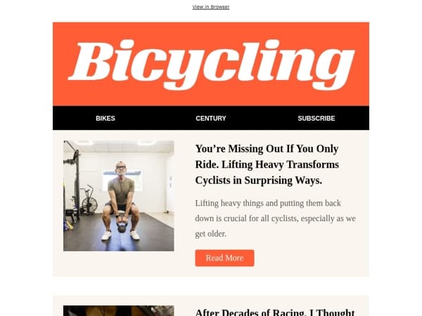 You’re Missing Out If You Only Ride. Lifting Heavy Transforms Cyclists in Surprising Ways.