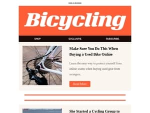 Make Sure You Do This When Buying a Used Bike Online