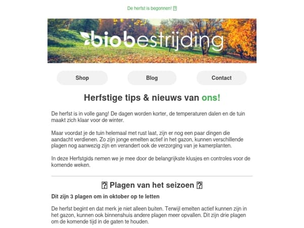 Ontdek ons herfstmagazine! 🐞