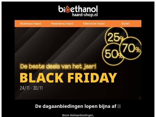 Laatste kans op de dagaanbiedingen 🔥